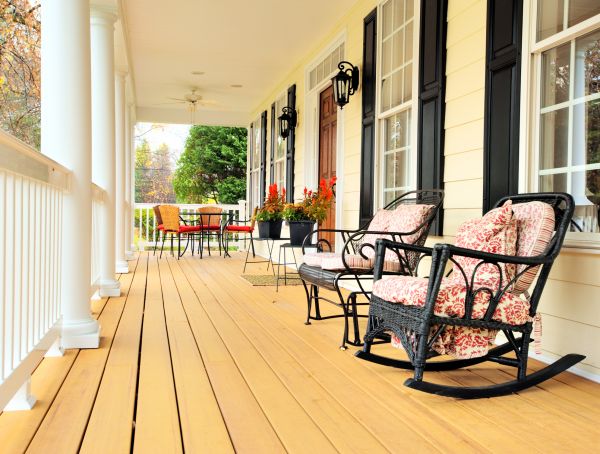 Cost of Porch Construction in New Castle
