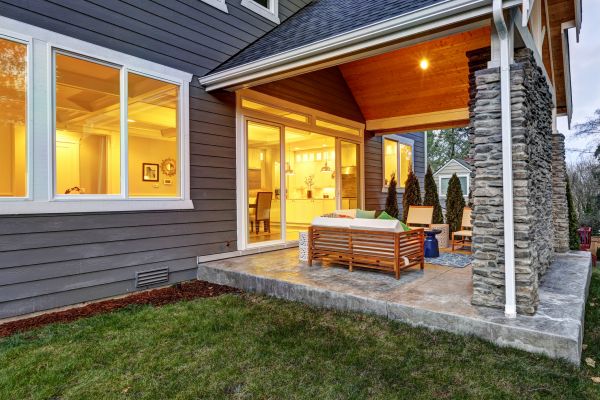 Cost of Back Porch Construction in New Castle