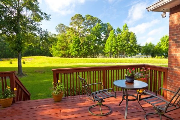 Cost of Redwood Deck Installation in New Castle