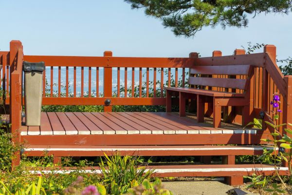 Cost of Redwood Deck Construction in New Castle
